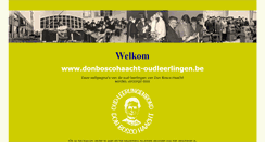 Desktop Screenshot of donboscohaacht-oudleerlingen.be